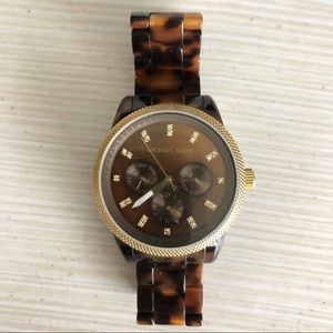 Michael Kors Tortoise Watch